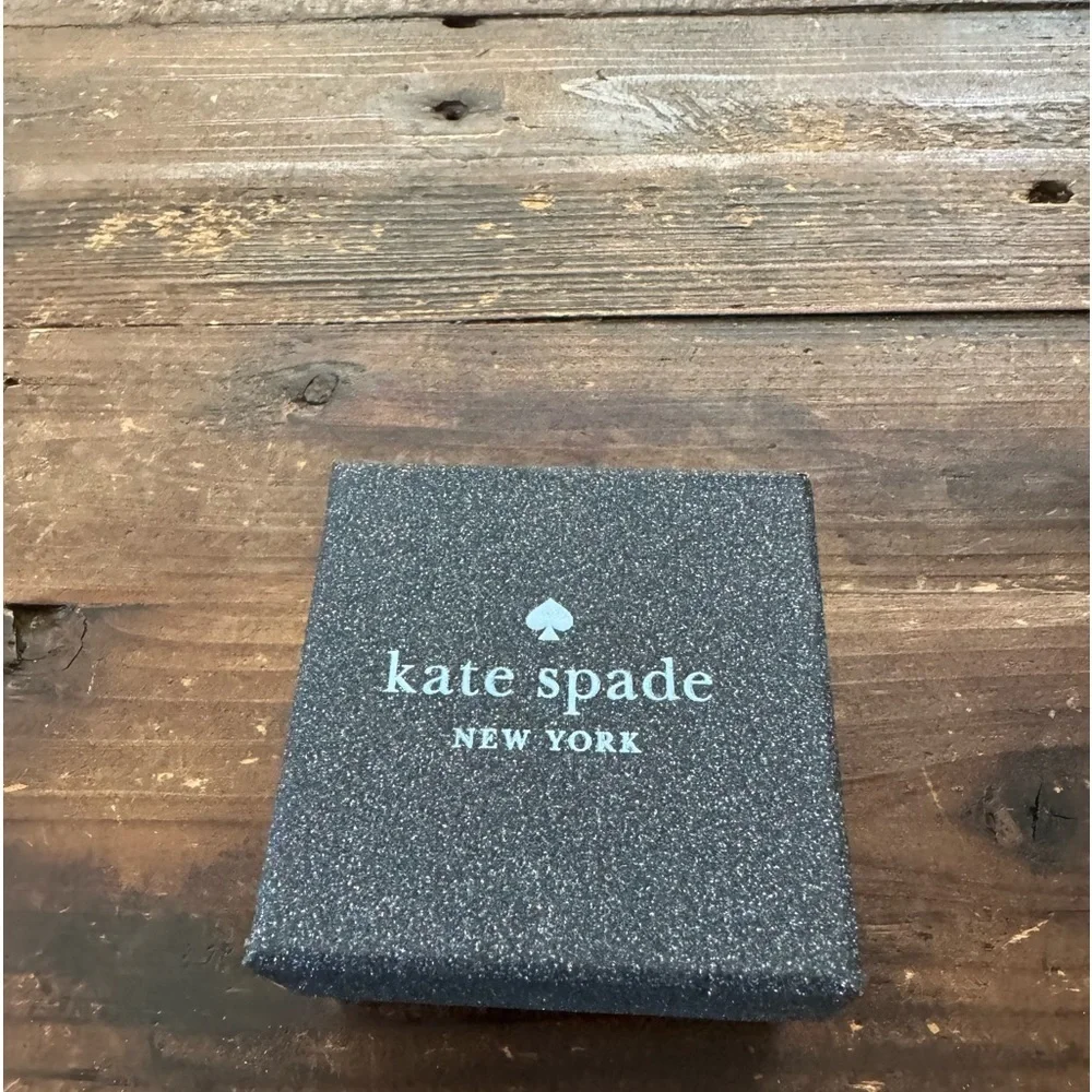 NWT Kate Spade “Rock Solid” heart drop earrings